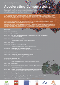Alexandra Institute conference invitation poster (click to view PDF)