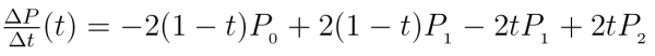 DerivativeQuadraticBezierSpline